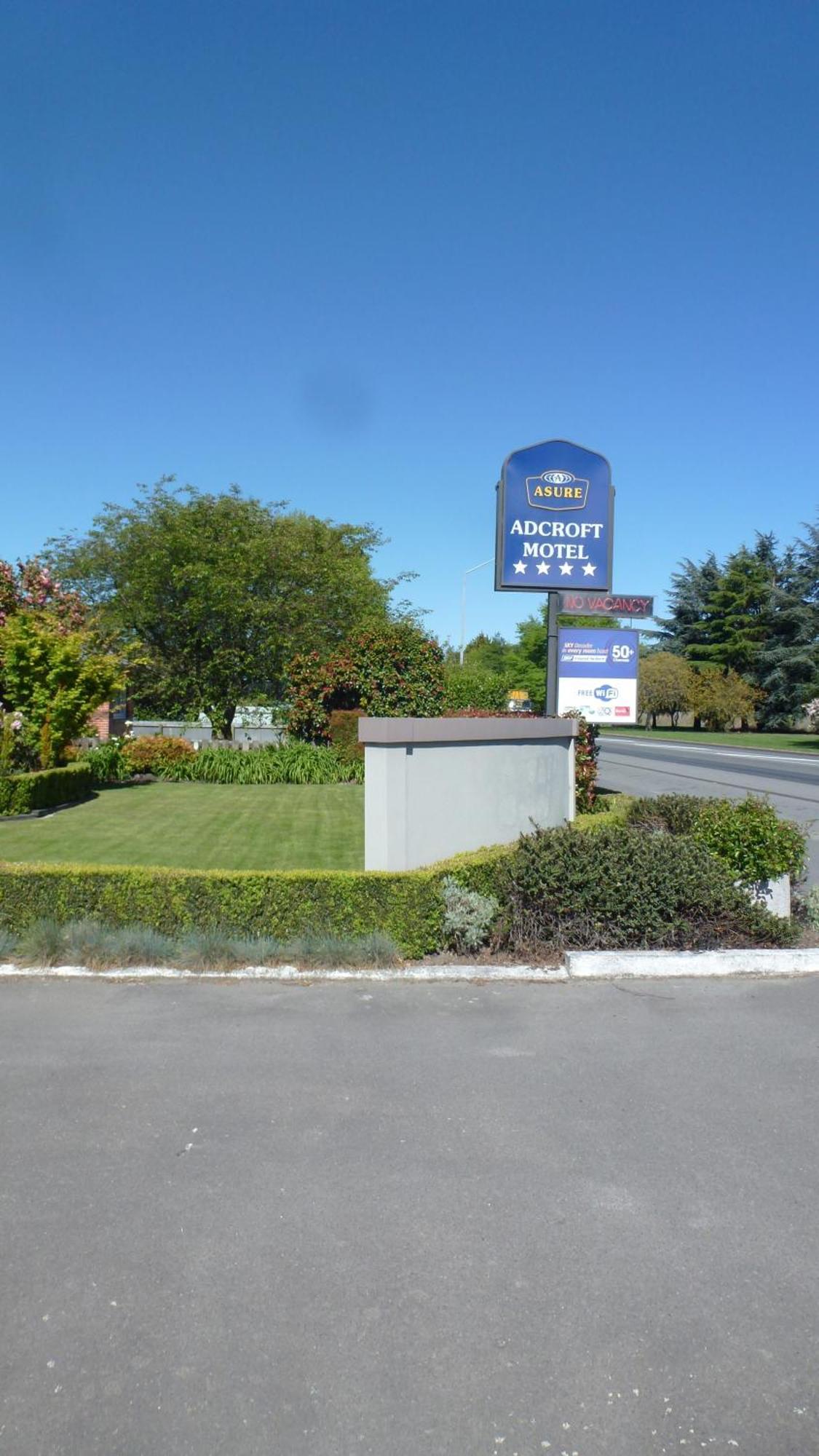 Asure Adcroft Motel Ashburton Buitenkant foto