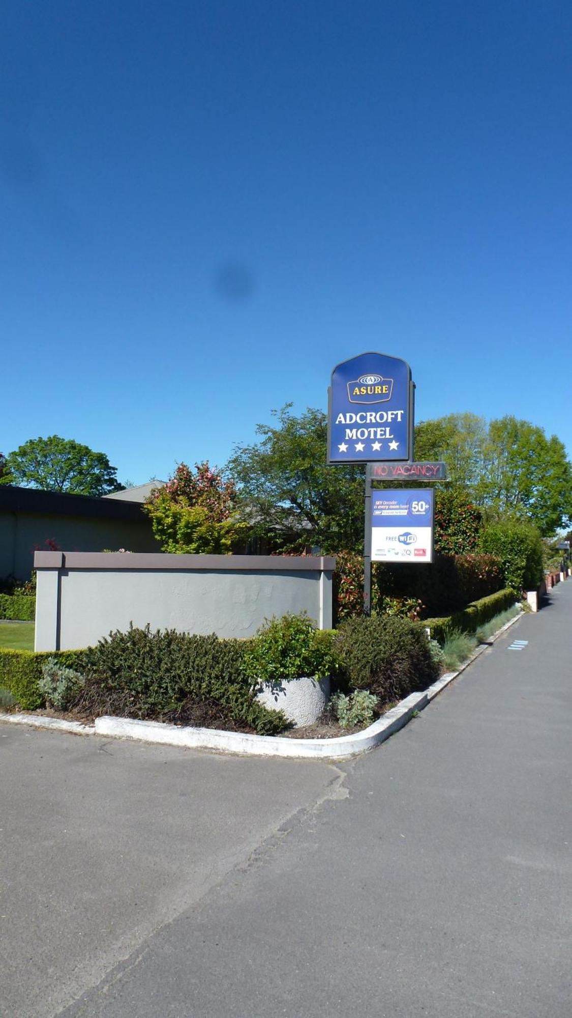 Asure Adcroft Motel Ashburton Buitenkant foto