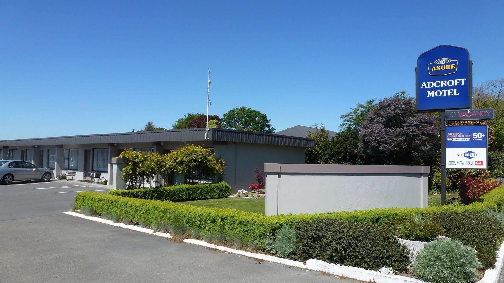 Asure Adcroft Motel Ashburton Buitenkant foto